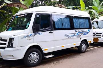 12 Seater Tempo Traveller Rental